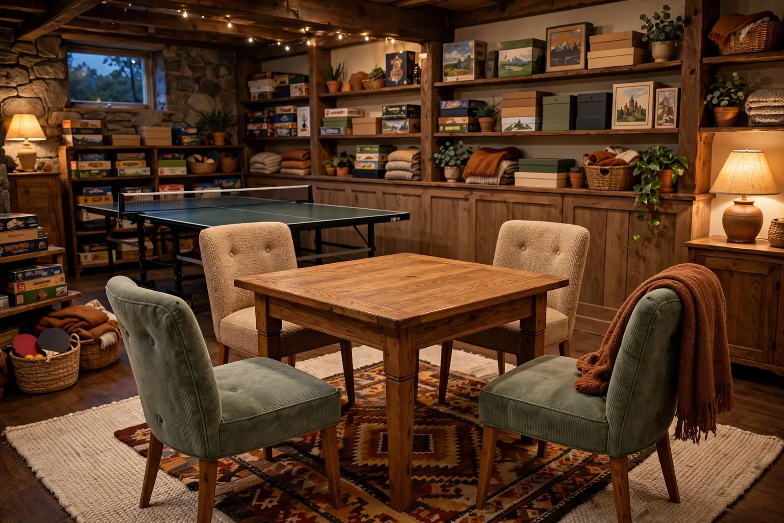 Lead image for 22 Basement Game Room Ideas for Family Nights In