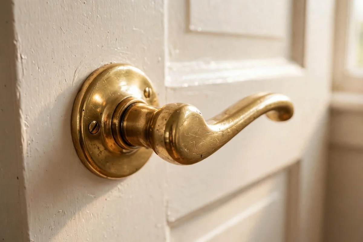 Swap Standard Door Handles for Weighty Solid Brass Levers