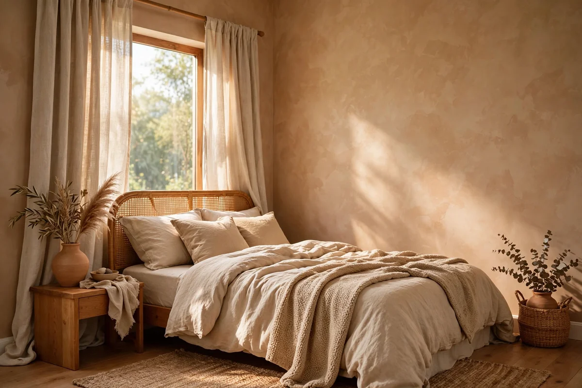 Repaint One Room at a Time in Warm Limewash Tones