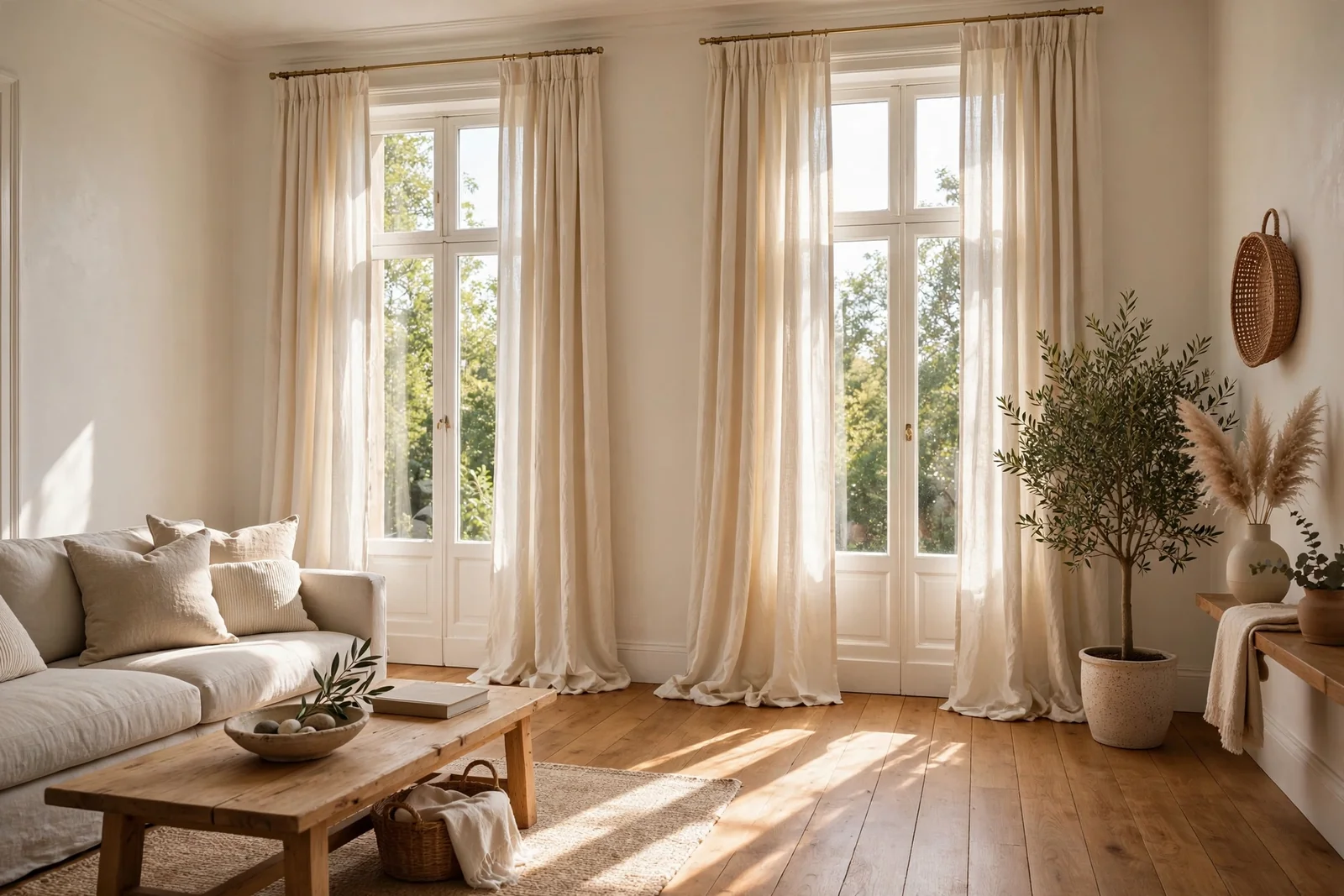 Lead image for 20 Curtain Hanging Heights and Rules That Make Windows Look Taller