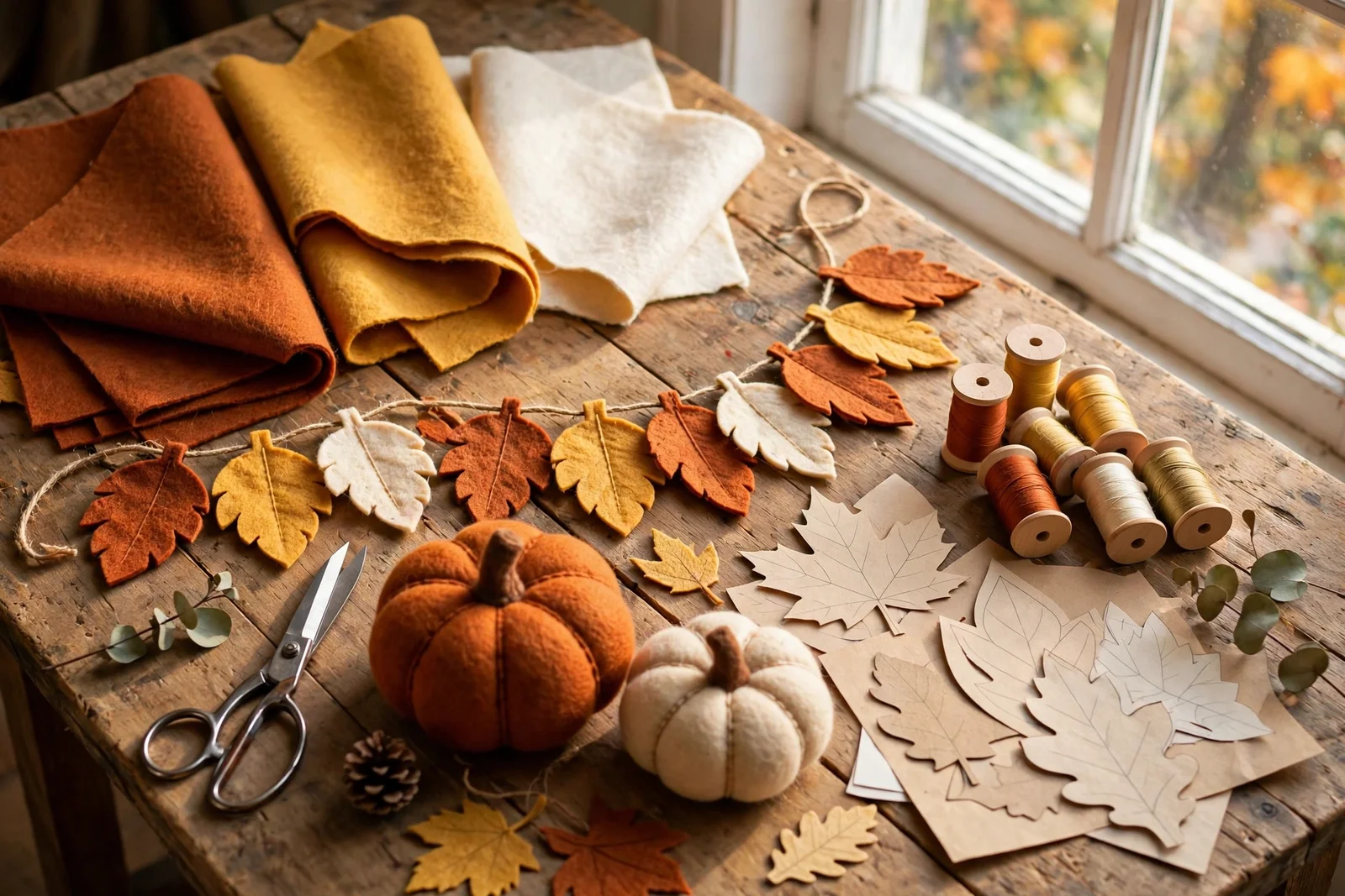 Lead image for 21 Cute Felt Fall Crafts for Labour Day That Feel Sweet, Cosy and Handmade