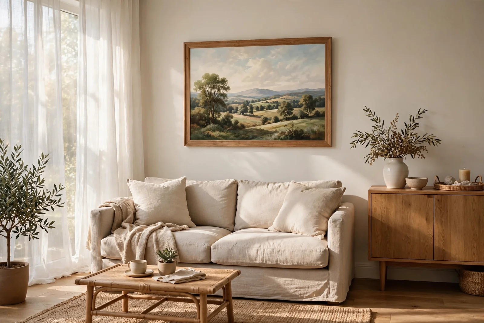 Lead image for 24 Large Wall Decor Ideas That Fill Empty Spaces Beautifully