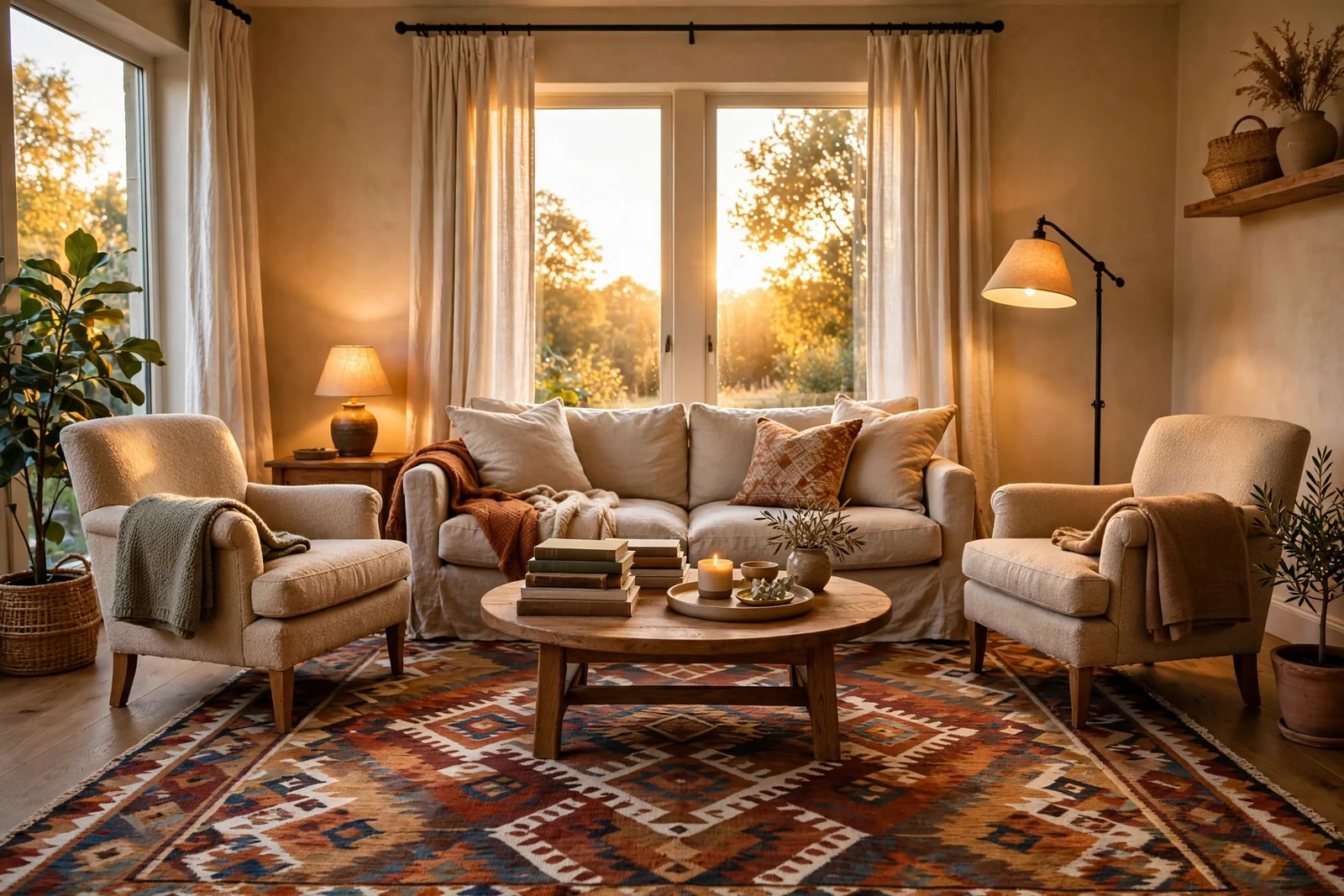 Lead image for 24 Layered Living Room Ideas That Feel Rich, Warm and Collected