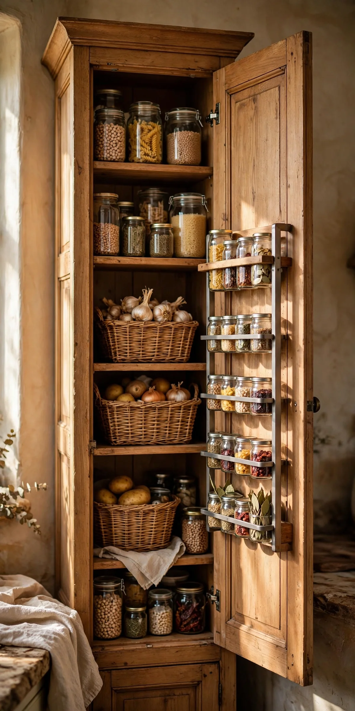 Fit a Full System Into One Tall Cupboard Pantry