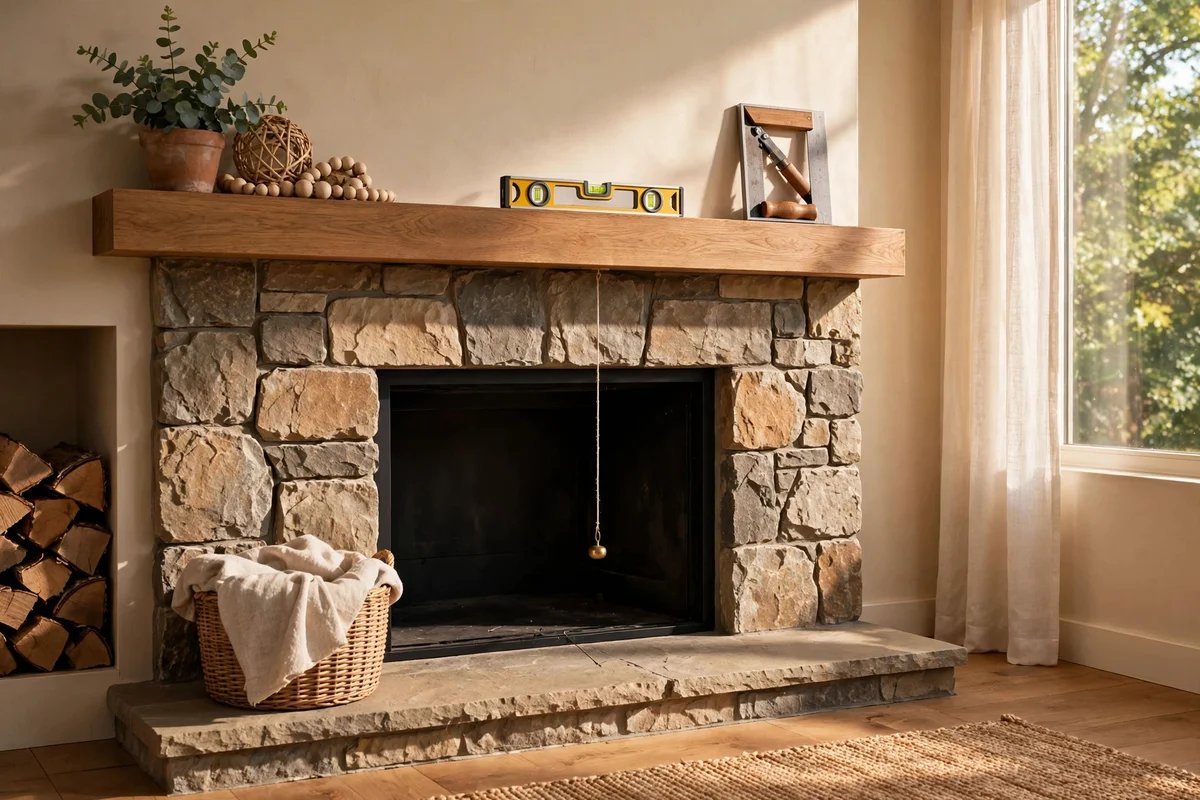 Set the Mantel Height for Both Clearance and Good Proportions
