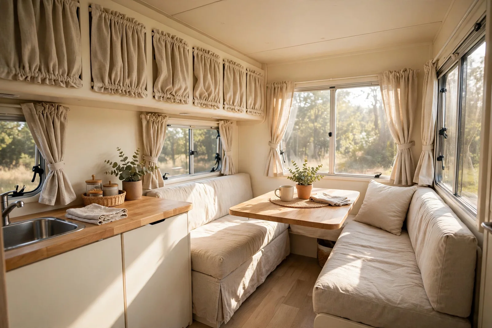 Lead image for 20 RV Makeover Ideas for a Calmer Life on the Road