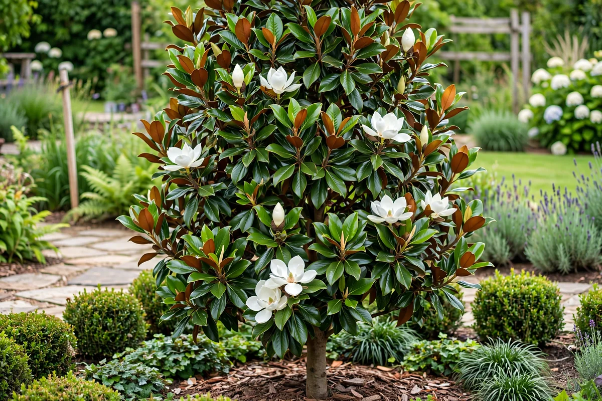 Little Gem magnolia privacy tree