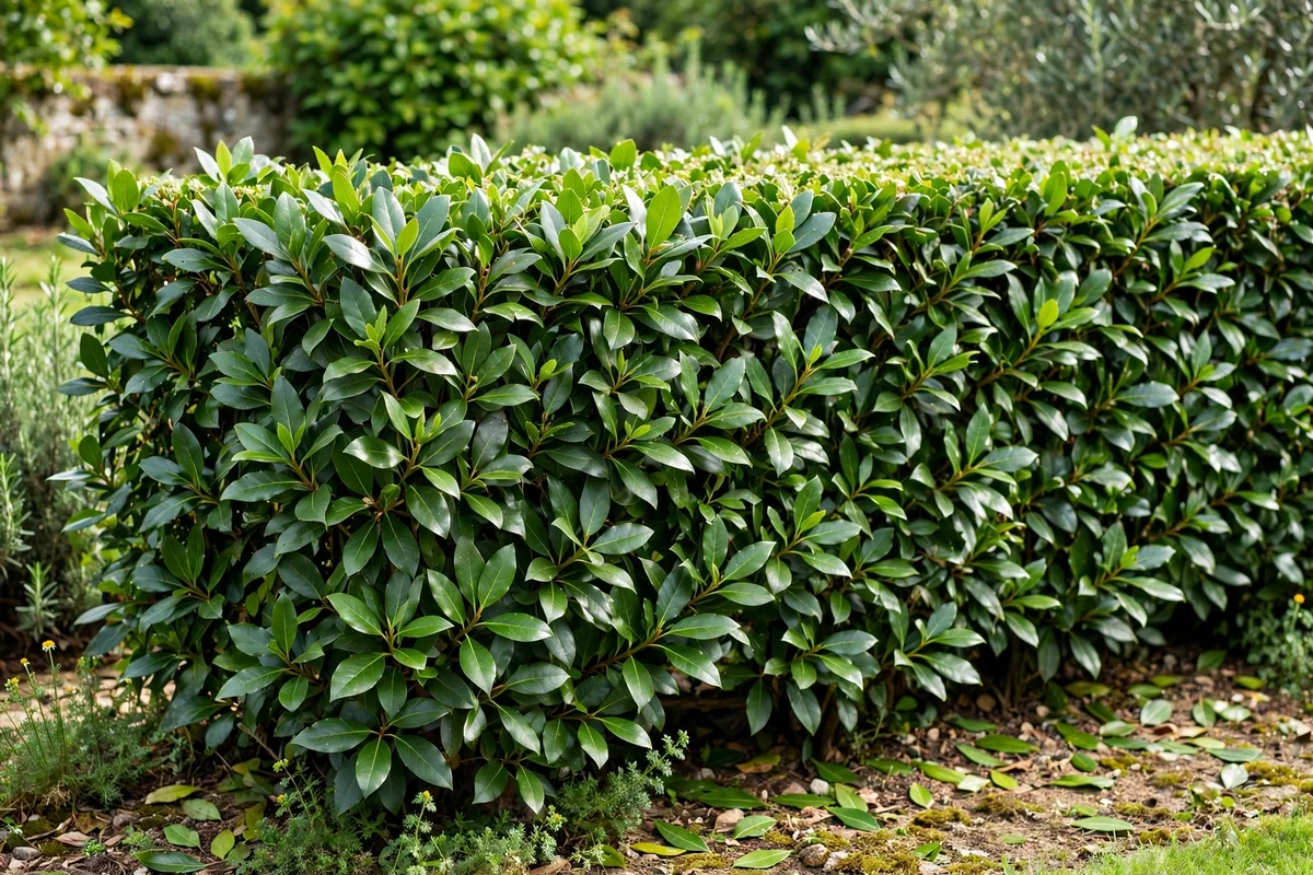 Bay laurel privacy trees