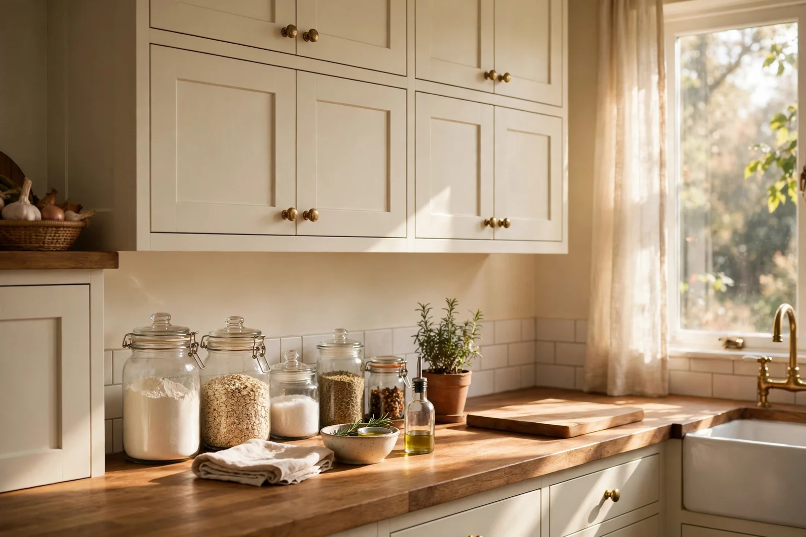Lead image for 24 Ways to Update Kitchen Cabinets Without Replacing Them
