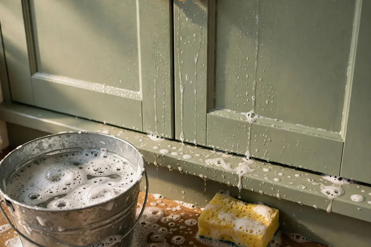 Image for Degrease Cabinet Doors With a TSP Substitute First