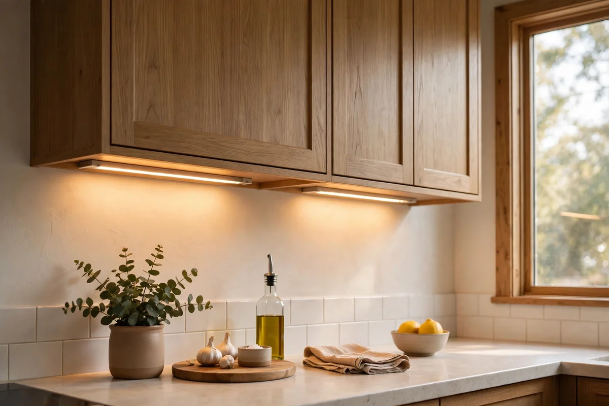 Image for Install Plug In LED Lighting Under Wall Cabinets